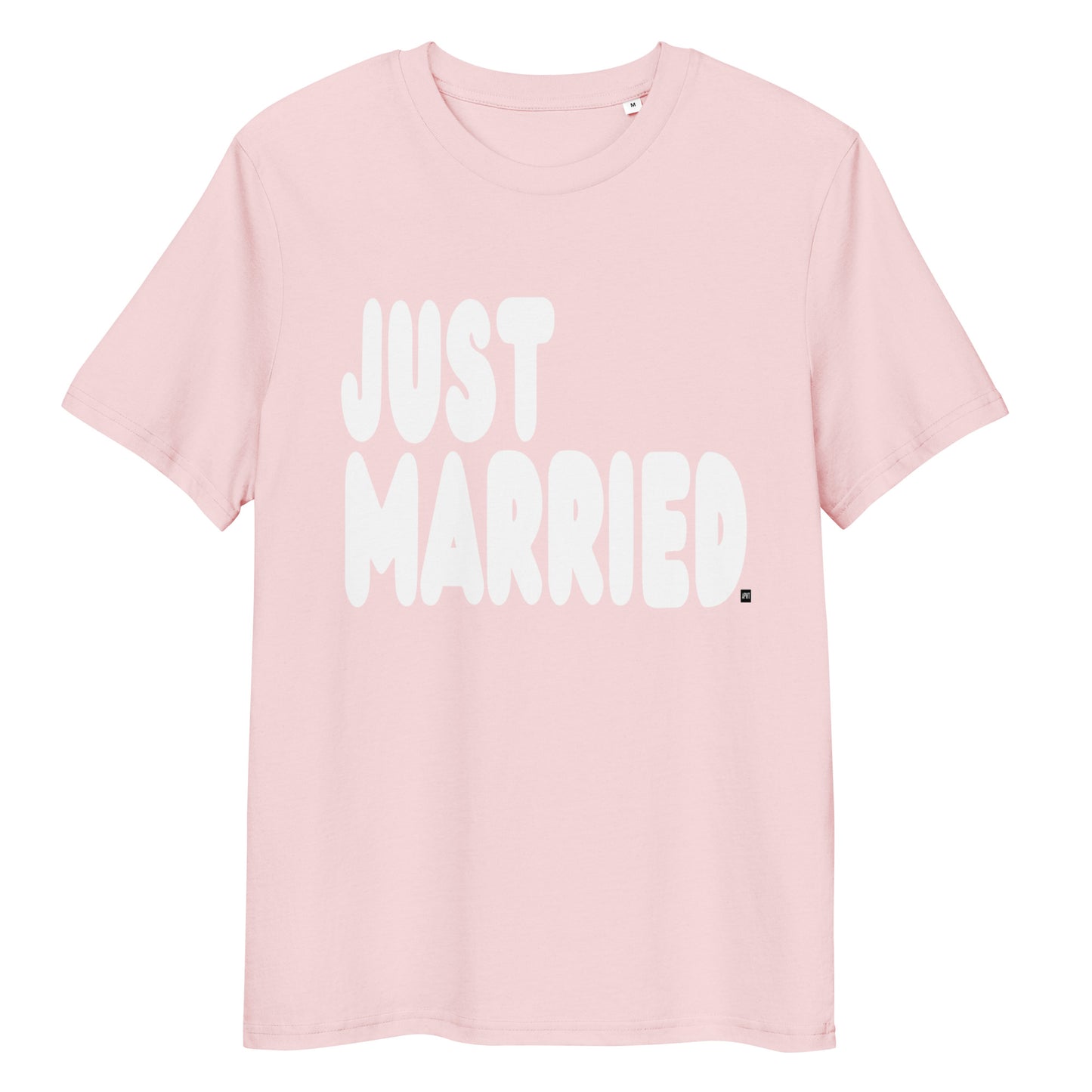 Just Married Premium Unisex T-Shirt in Pink