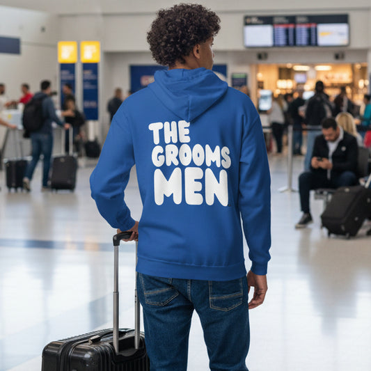 The Groomsmen Unisex Zip-Up Hoodie - Available in Assorted Colors