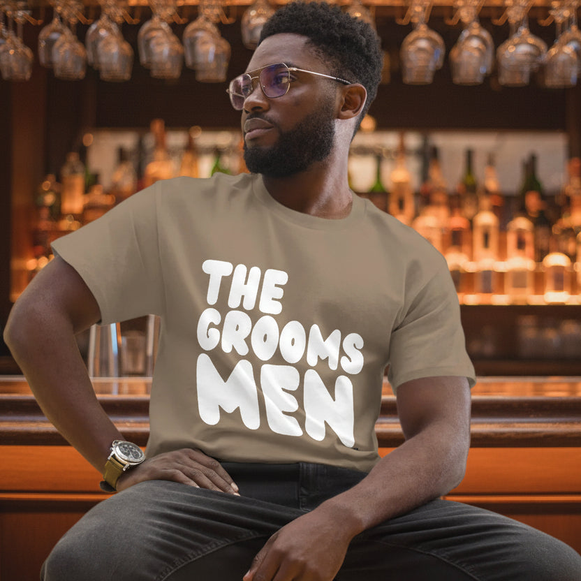 The Groomsmen Unisex T-Shirt - Available in Assorted Colors