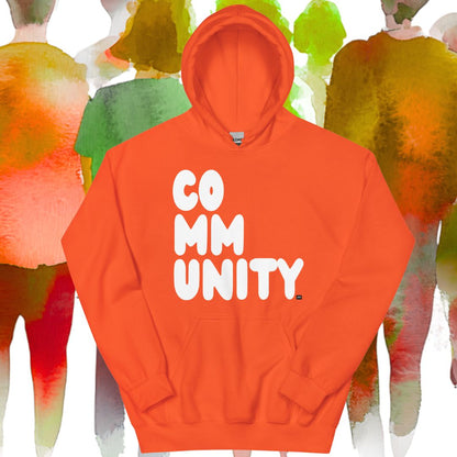 A Community in Orange Citrus Unisex Hoodie
