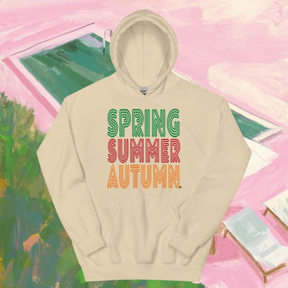 Spring into Summer Unisex Hoodie - Available in Assorted Colors
