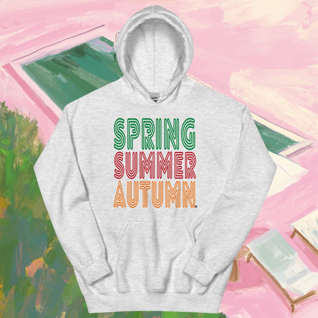 Spring into Summer Unisex Hoodie - Available in Assorted Colors