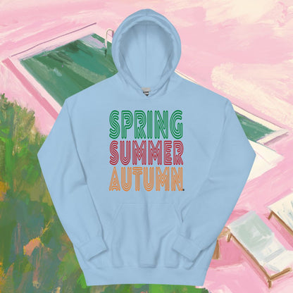 Spring into Summer Unisex Hoodie - Available in Assorted Colors