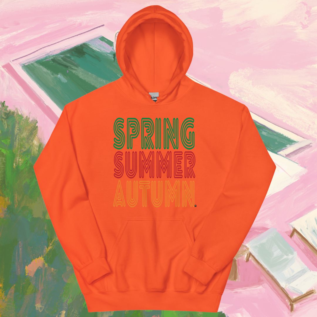 Spring into Summer Unisex Hoodie - Available in Assorted Colors