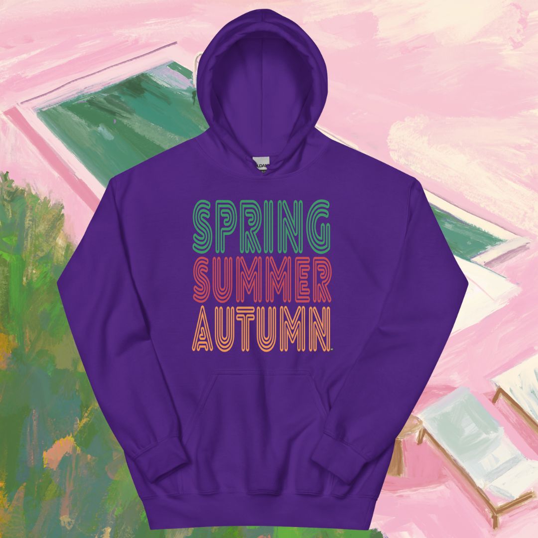 Spring into Summer Unisex Hoodie - Available in Assorted Colors