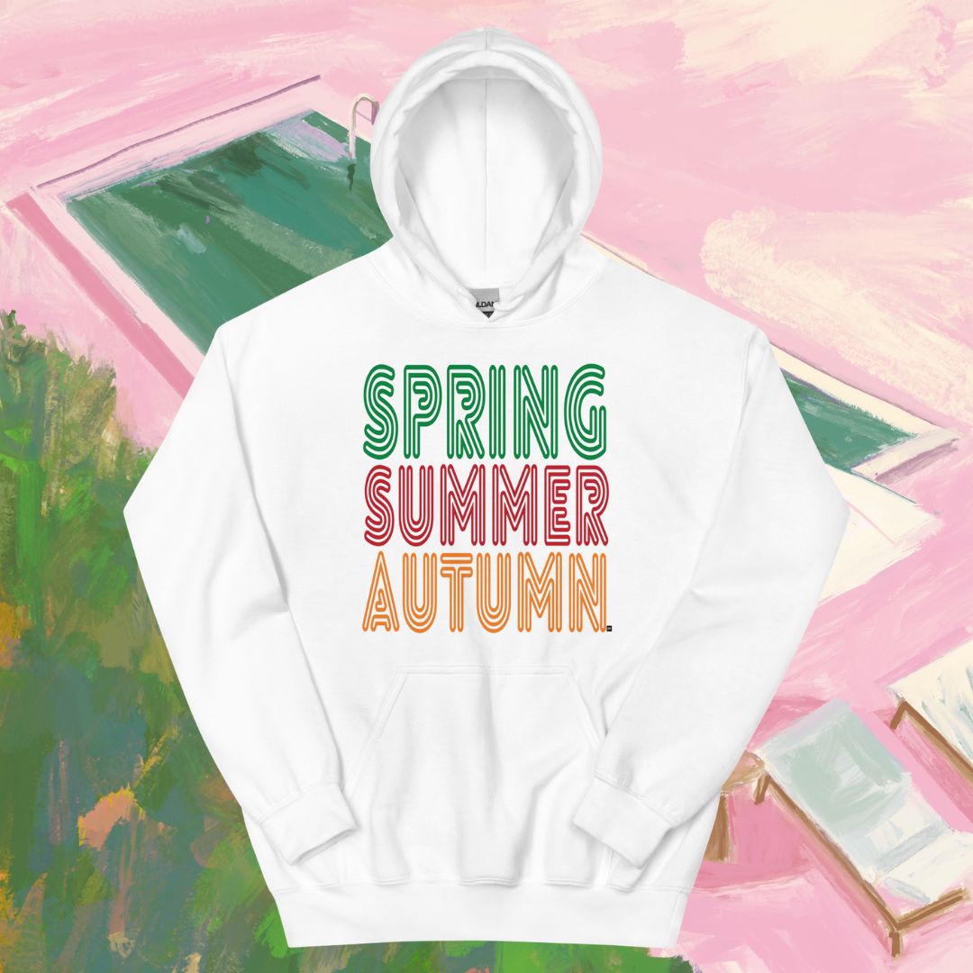 Spring into Summer Unisex Hoodie - Available in Assorted Colors