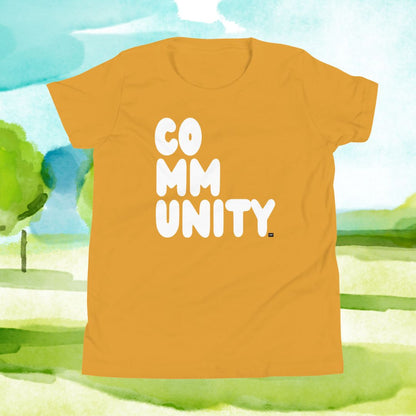 Community Kids in Sunflower Yellow Unisex T-Shirt