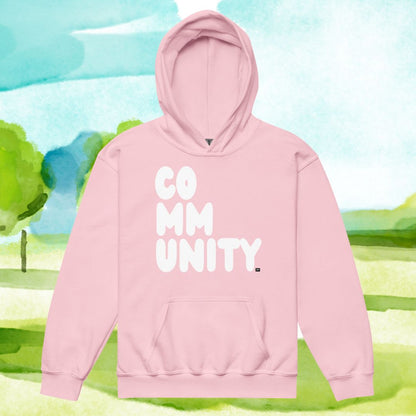 Community Kids in Pink Lemonade Unisex Hoodie