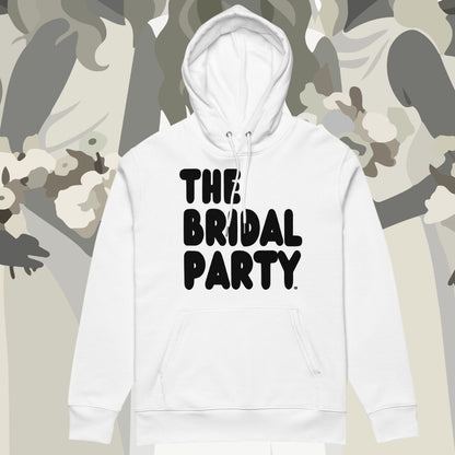 The Bridal Party Premium Unisex White Hoodie