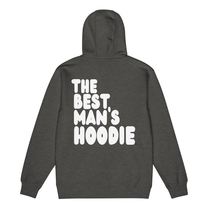 The Best Man's Hoodie Premium Unisex Hoodie in Dark Grey