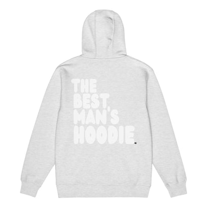 The Best Man's Hoodie Premium Unisex Hoodie in Grey