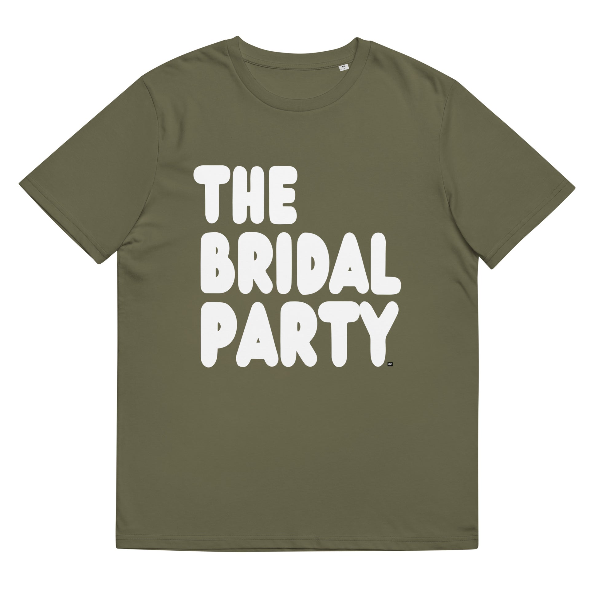 The Bridal Party Premium Unisex T-Shirt in Olive Green