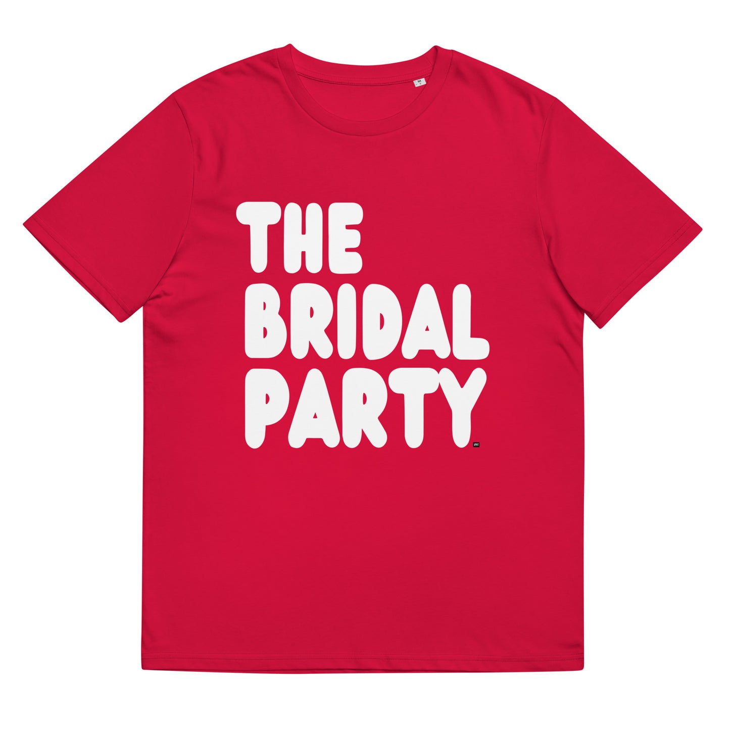 The Bridal Party Premium Unisex T-Shirt in Red