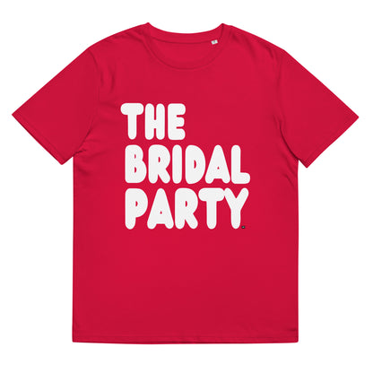 The Bridal Party Premium Unisex T-Shirt in Red