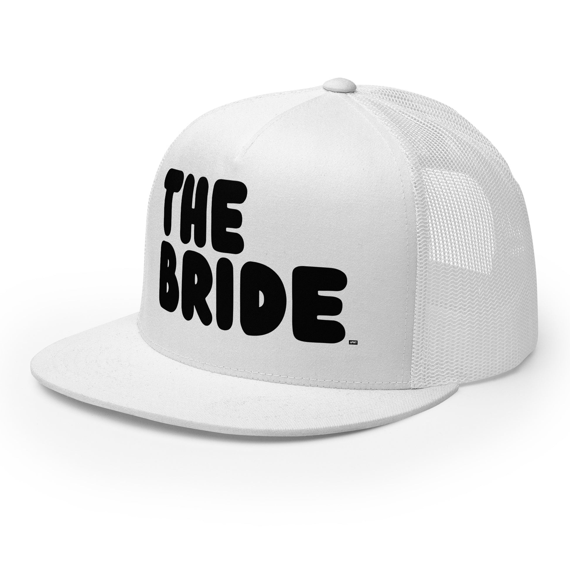 The Bride Trucker Hat from the APWT Gift Shop Side