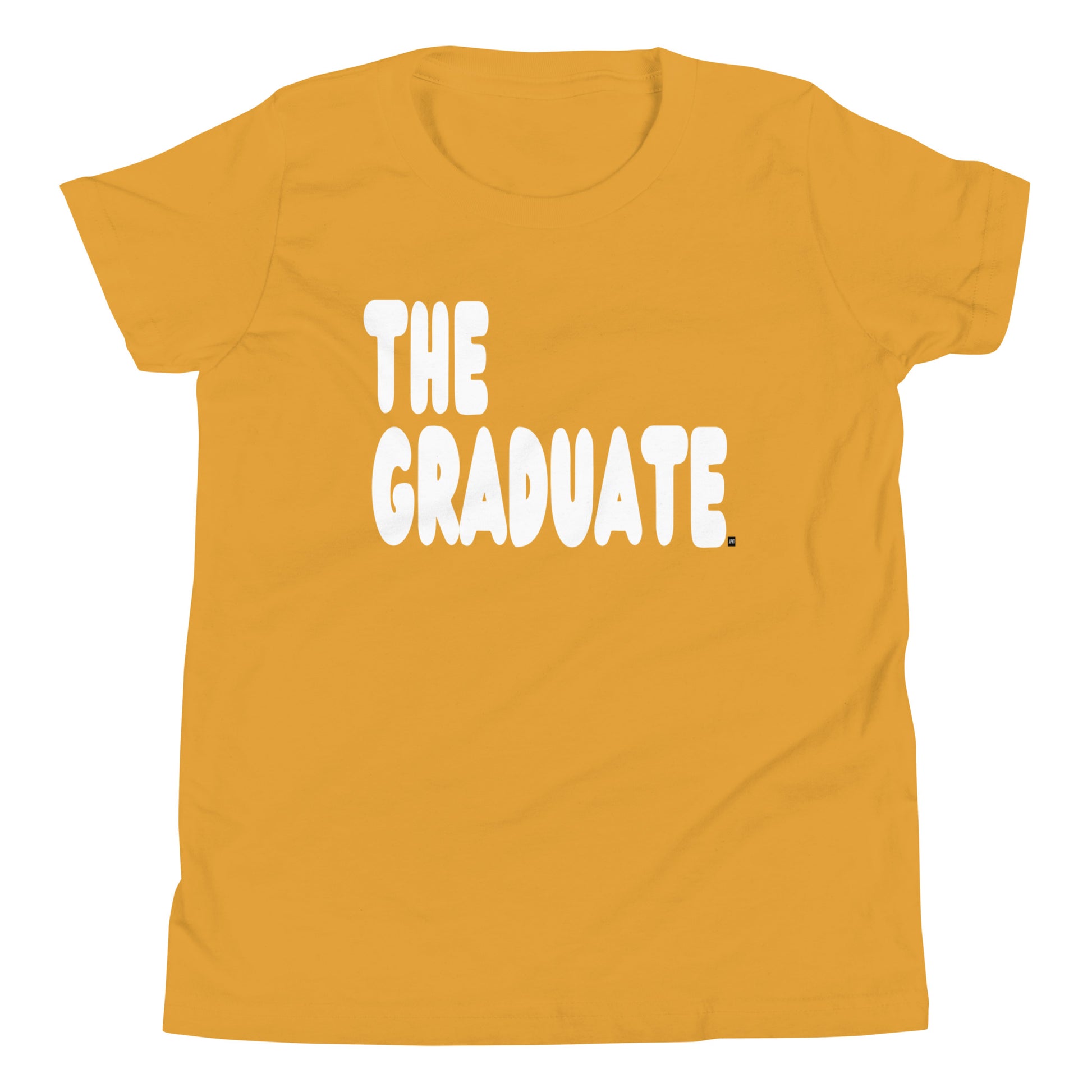 The Graduate Kid's Unisex T-Shirt in Yellow from the APWT Gift Shop