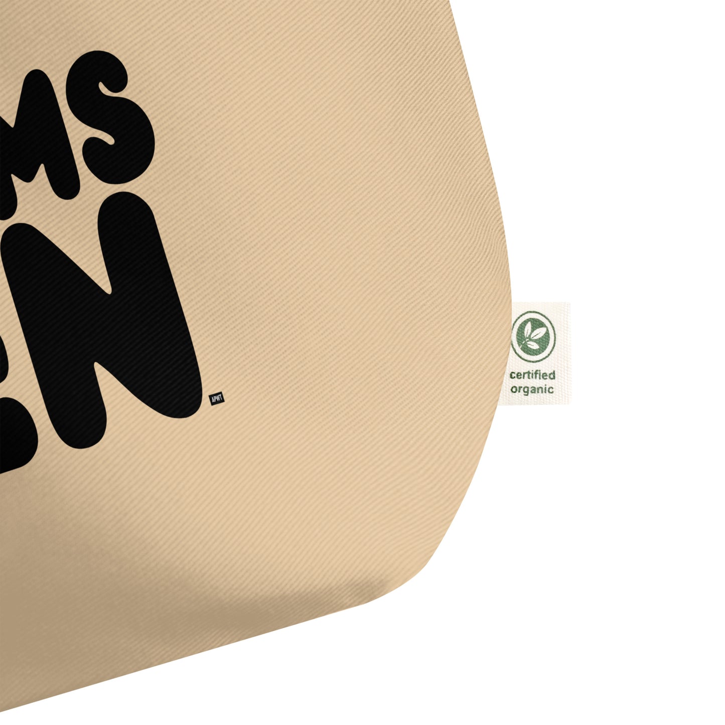 The Groomsmen Jumbo Tote Bag Label