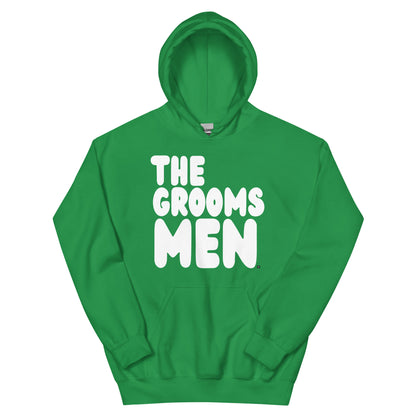 The Groomsmen Unisex Hoodie in Green Flat Image