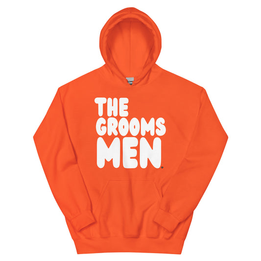 The Groomsmen Unisex Hoodie in Orange
