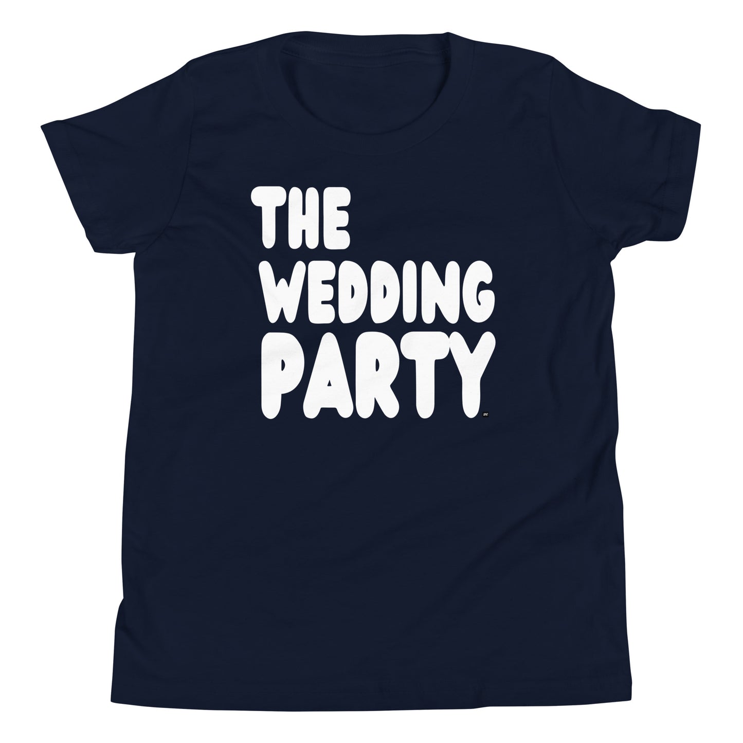 The Wedding Party Kids T-Shirt in  Navy Blue from the APWT Gift Shop