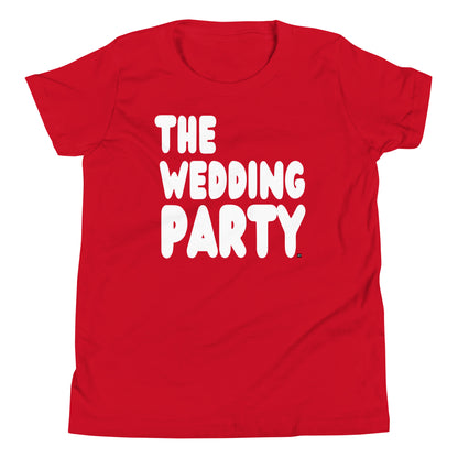 The Wedding Party Kids T-Shirt in  Red from the APWT Gift Shop