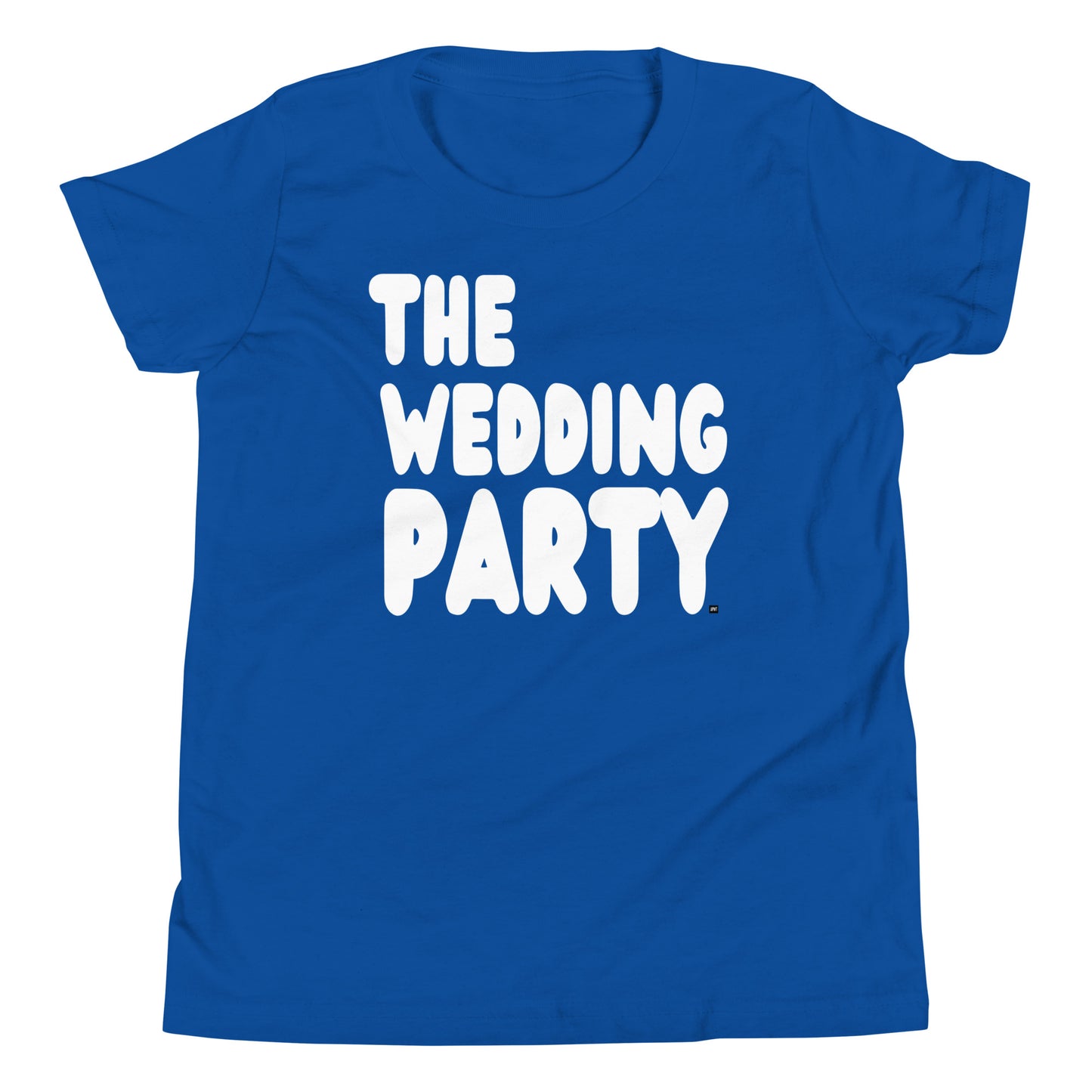 The Wedding Party Kids T-Shirt in  Royal Blue from the APWT Gift Shop