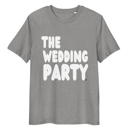 The Wedding Party Premium Unisex T-Shirt in Grey from the APWT Gift Shop