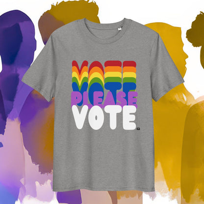 Please Vote in Color Premium Unisex T-Shirt - Available in 2 Colors