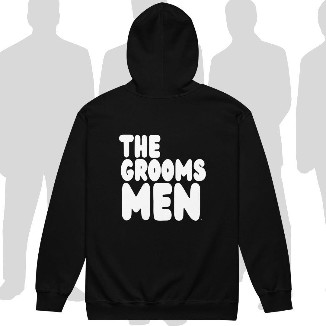 The Groomsmen Unisex Zip-Up Hoodie - Available in Assorted Colors