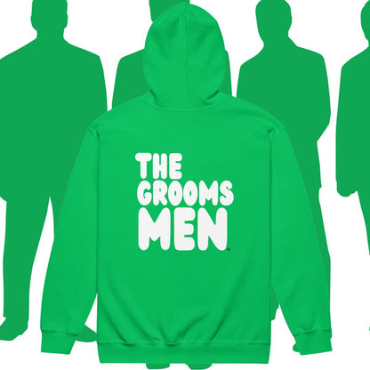 The Groomsmen Unisex Zip-Up Hoodie - Available in Assorted Colors
