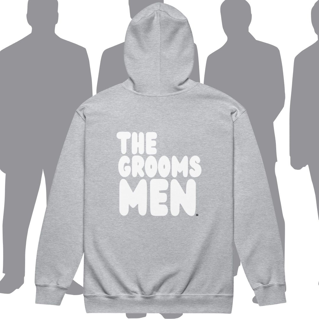 The Groomsmen Unisex Zip-Up Hoodie - Available in Assorted Colors