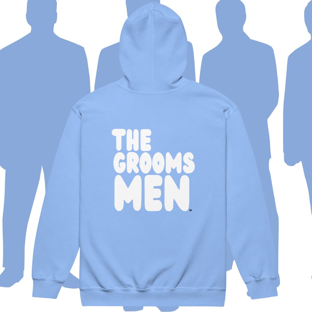 The Groomsmen Unisex Zip-Up Hoodie - Available in Assorted Colors
