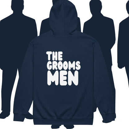 The Groomsmen Unisex Zip-Up Hoodie - Available in Assorted Colors