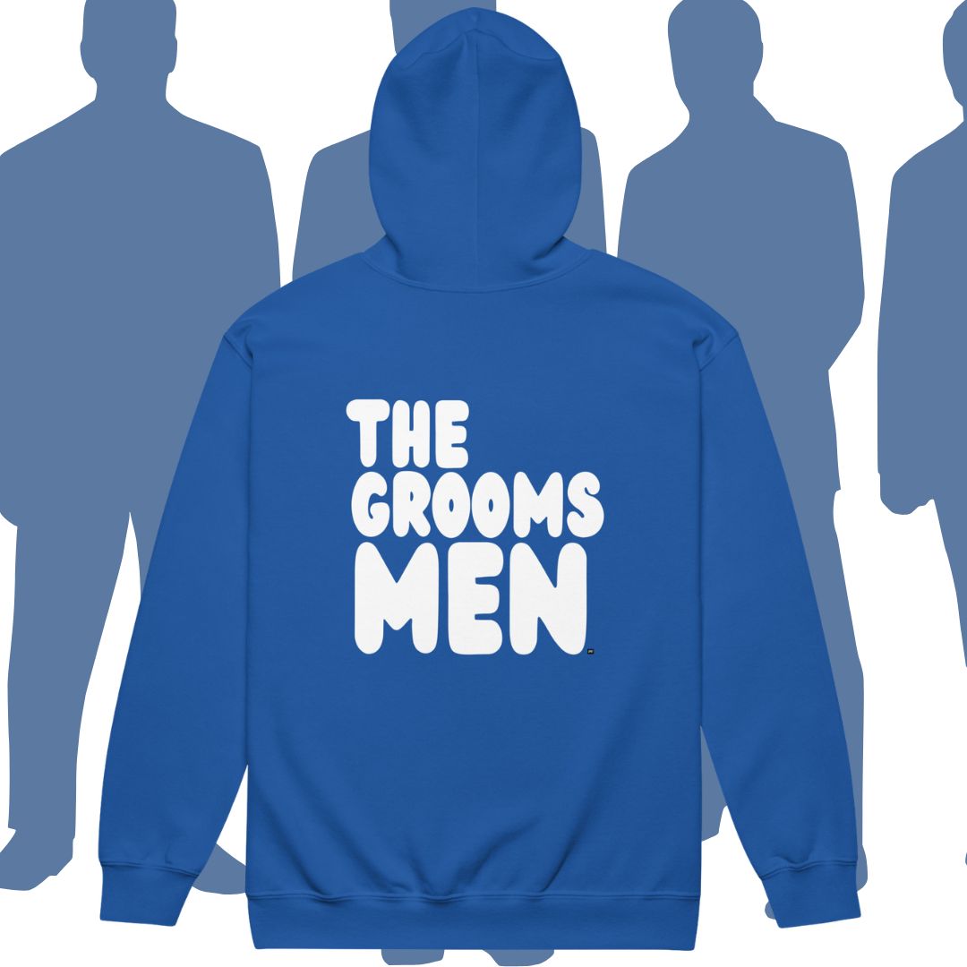 The Groomsmen Unisex Zip-Up Hoodie - Available in Assorted Colors