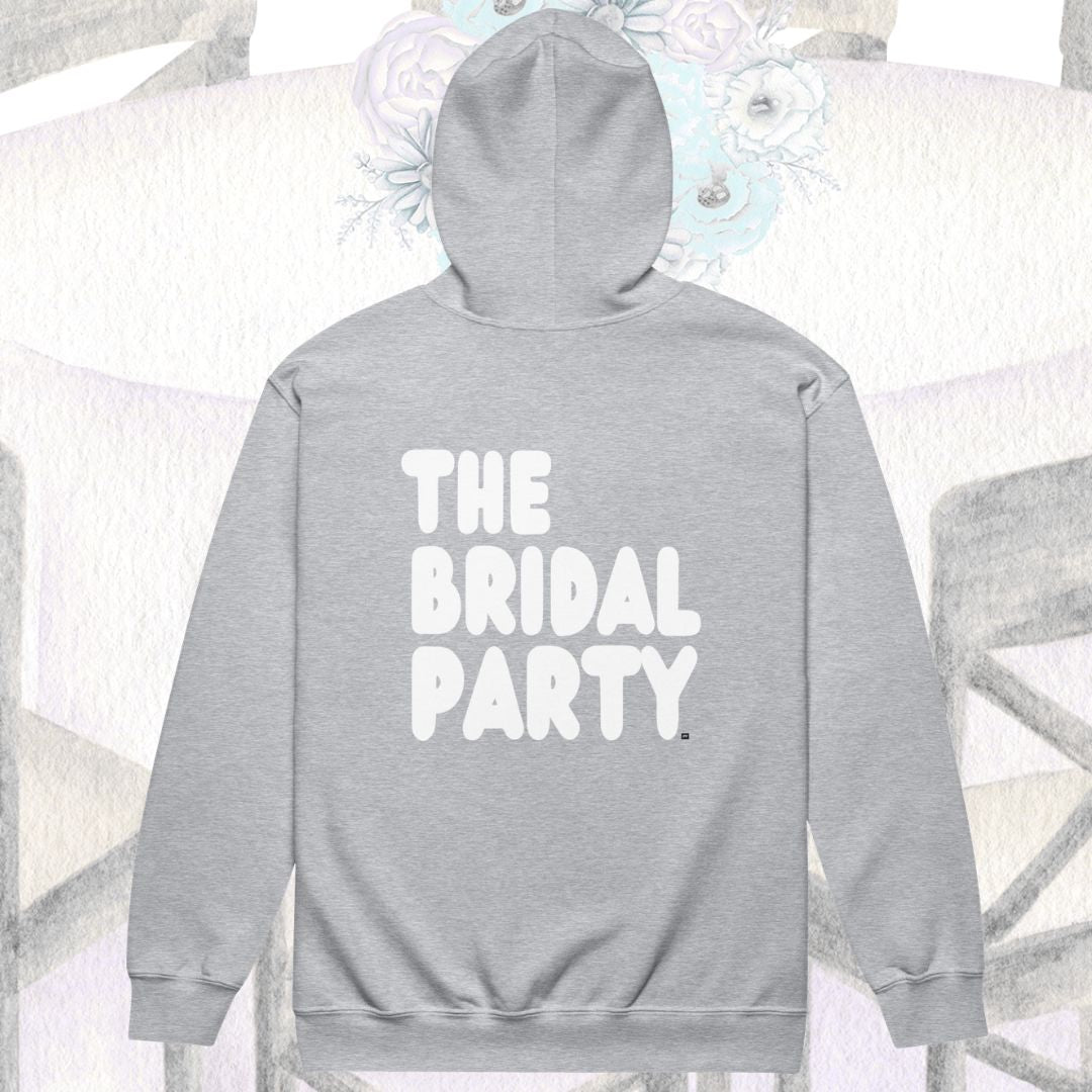 The Bridal Party Unisex Zip-Up Hoodie - Available in Assorted Colors