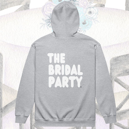 The Bridal Party Unisex Zip-Up Hoodie - Available in Assorted Colors