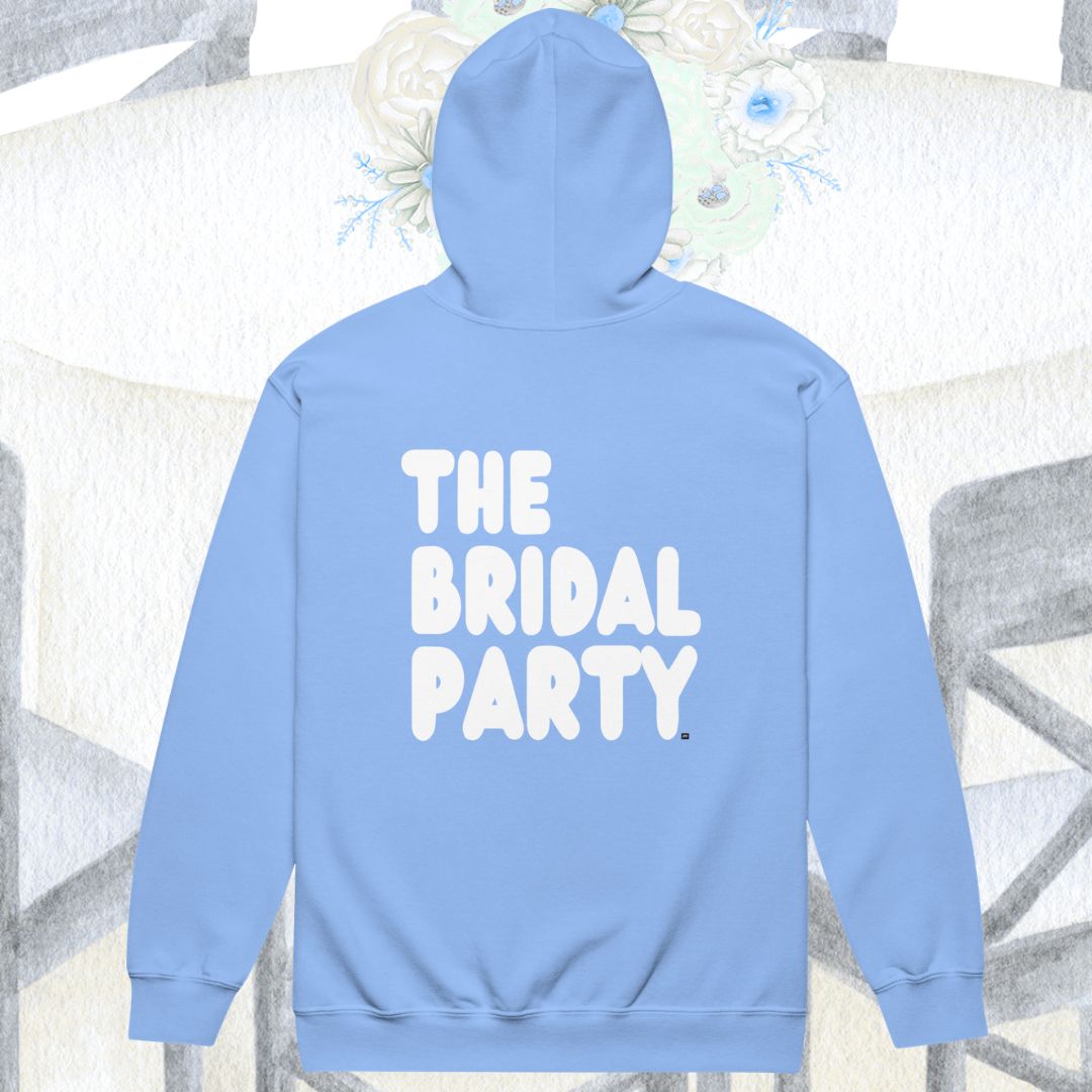 The Bridal Party Unisex Zip-Up Hoodie - Available in Assorted Colors