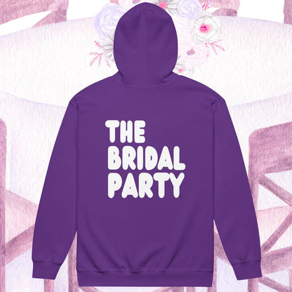 The Bridal Party Unisex Zip-Up Hoodie - Available in Assorted Colors