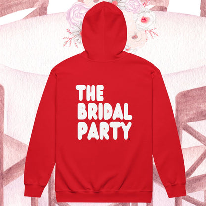 The Bridal Party Unisex Zip-Up Hoodie - Available in Assorted Colors