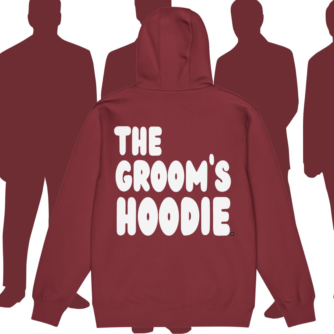 The Groom's Hoodie Premium Zip-Up Hoodie - Available in Assorted Colors