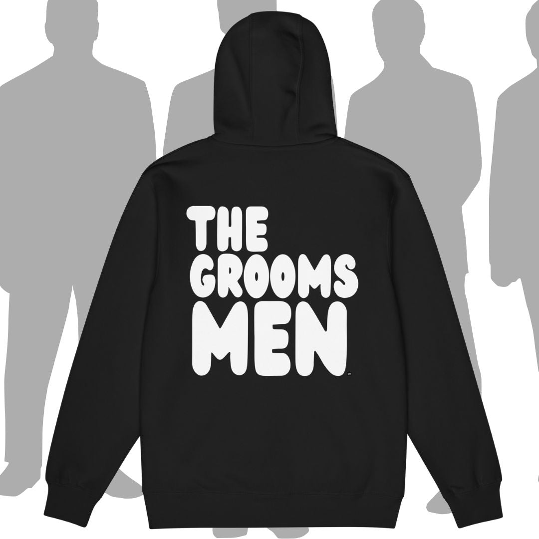 The Groomsmen Premium Unisex Zip-Up Hoodie - Available in Assorted Colors