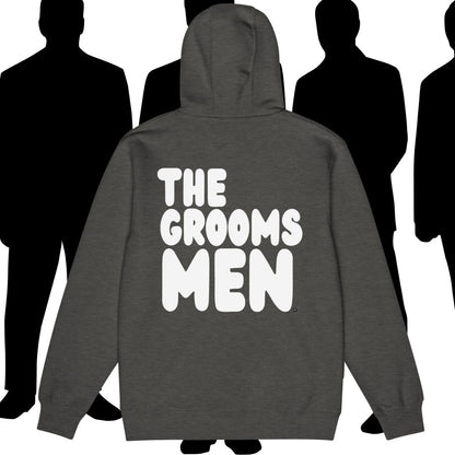 The Groomsmen Premium Unisex Zip-Up Hoodie - Available in Assorted Colors