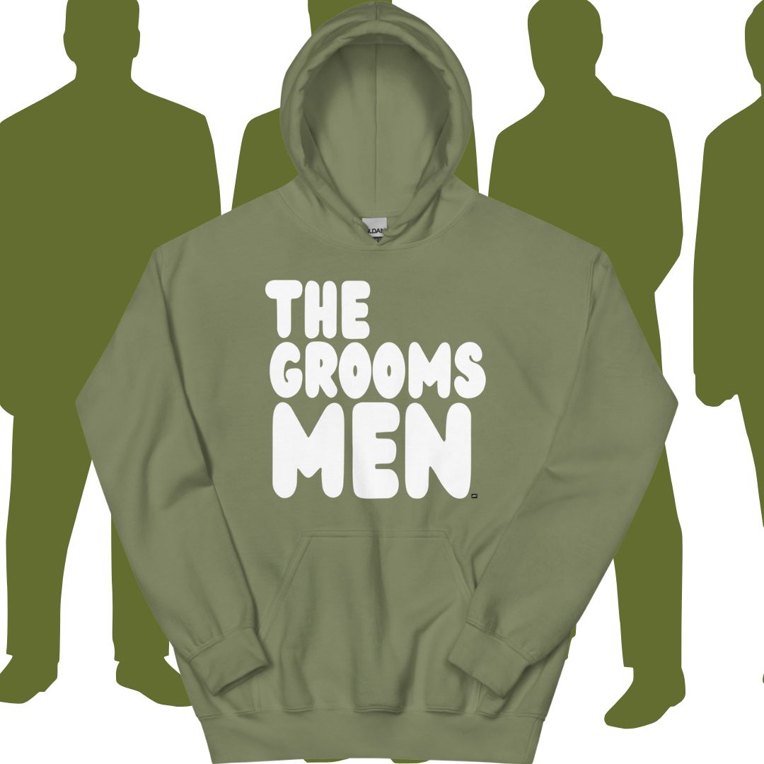 The Groomsmen Unisex Hoodie - Available in Assorted Colors