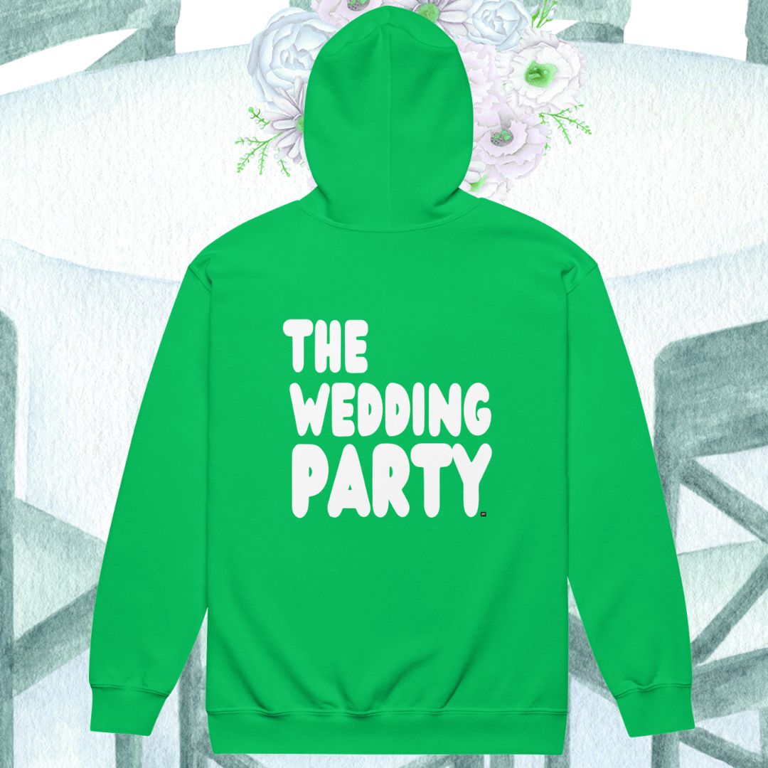The Wedding Party Unisex Zip-Up Hoodie - Available in Assorted Colors