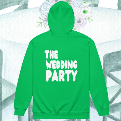 The Wedding Party Unisex Zip-Up Hoodie - Available in Assorted Colors
