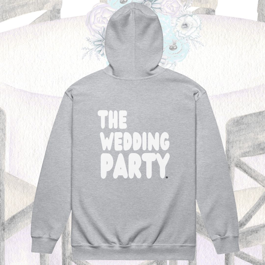 The Wedding Party Unisex Zip-Up Hoodie - Available in Assorted Colors