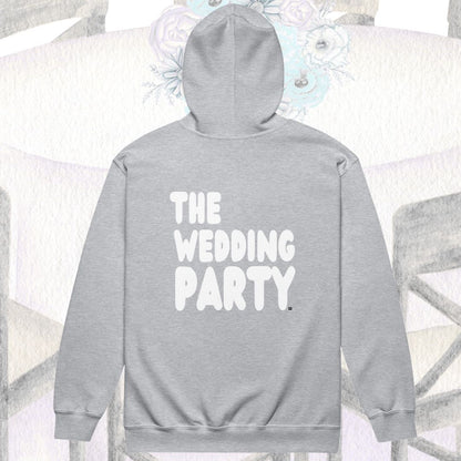 The Wedding Party Unisex Zip-Up Hoodie - Available in Assorted Colors