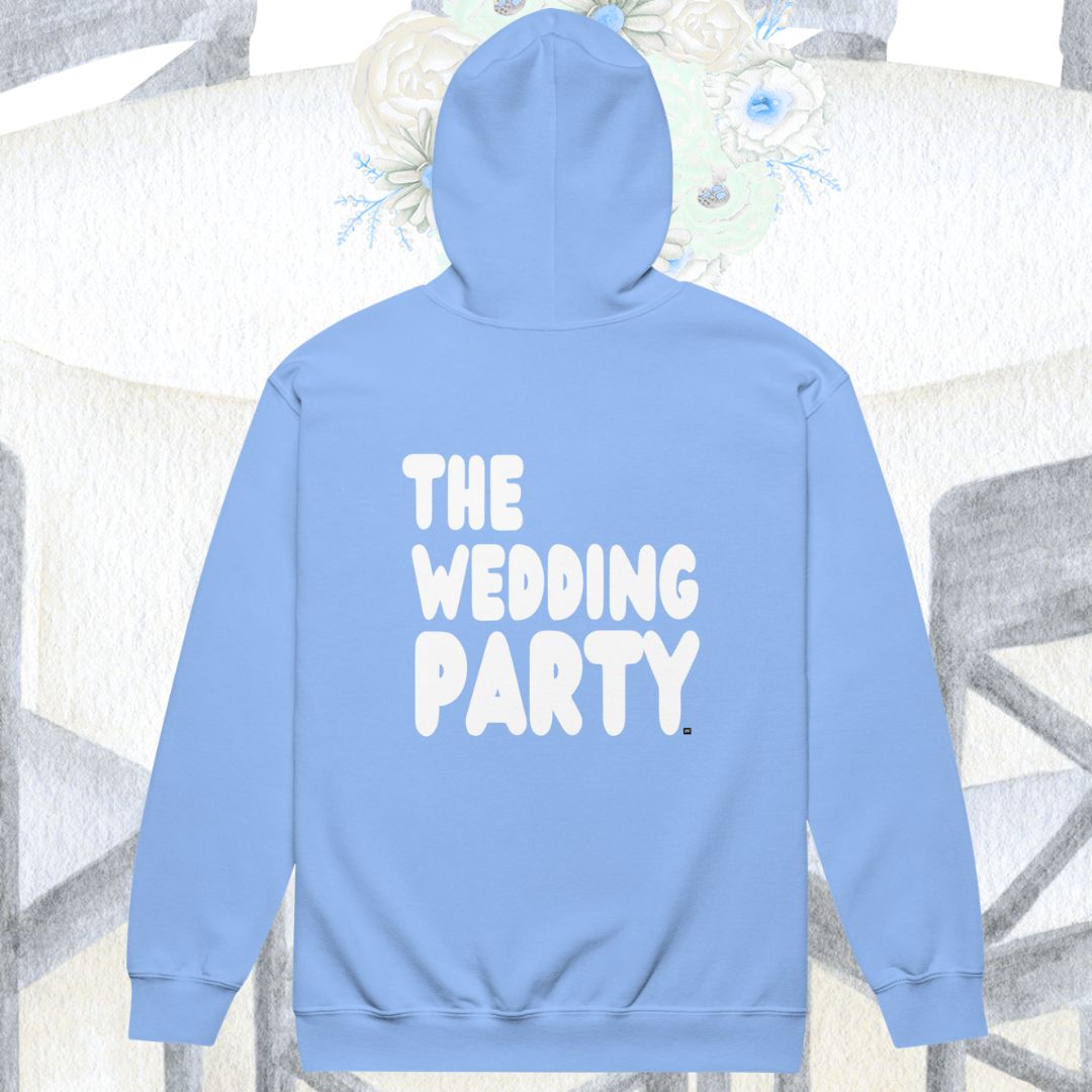 The Wedding Party Unisex Zip-Up Hoodie - Available in Assorted Colors