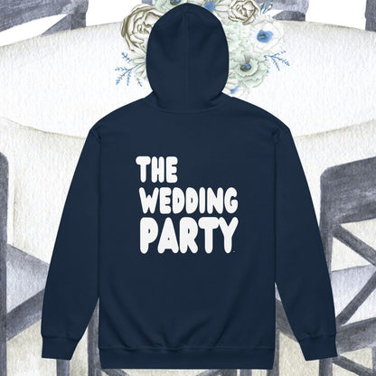 The Wedding Party Unisex Zip-Up Hoodie - Available in Assorted Colors
