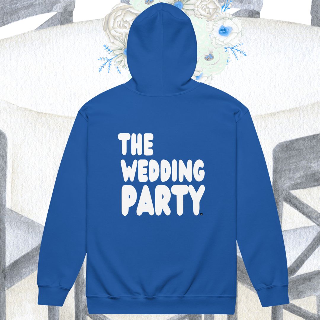 The Wedding Party Unisex Zip-Up Hoodie - Available in Assorted Colors
